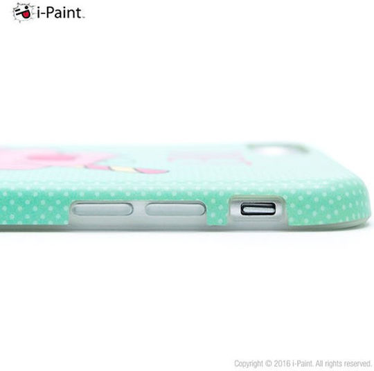 i-Paint Cup Cake Soft Back Cover Σιλικόνης Πράσινο (iPhone SE 2022/2020)