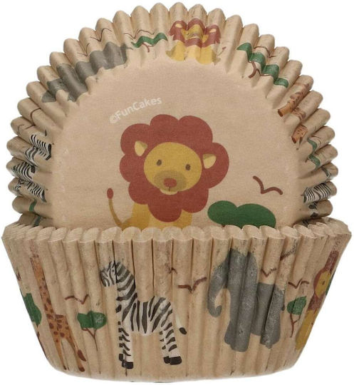 Fun Cakes Suport din hârtie pentru Cupcake F84180 48pcs