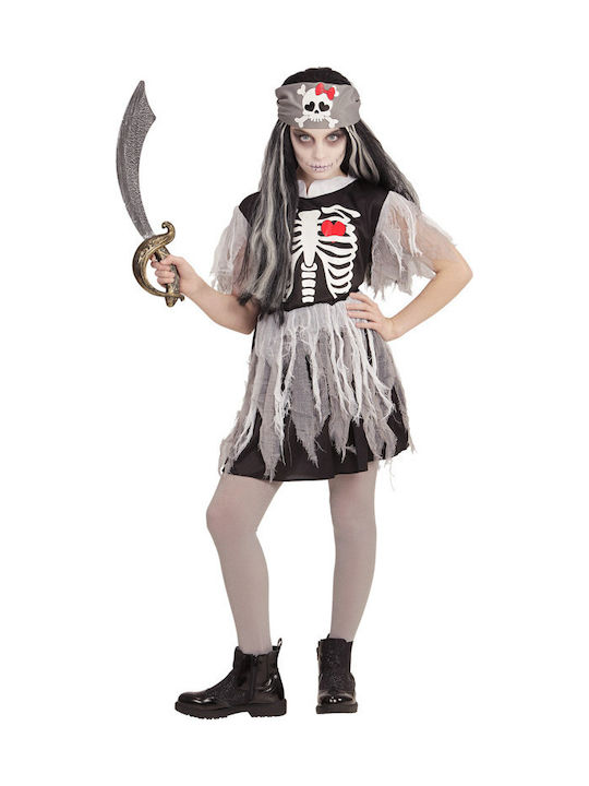 Kids Carnival Costume Πειρατίνα Φάντασμα ΙΤ