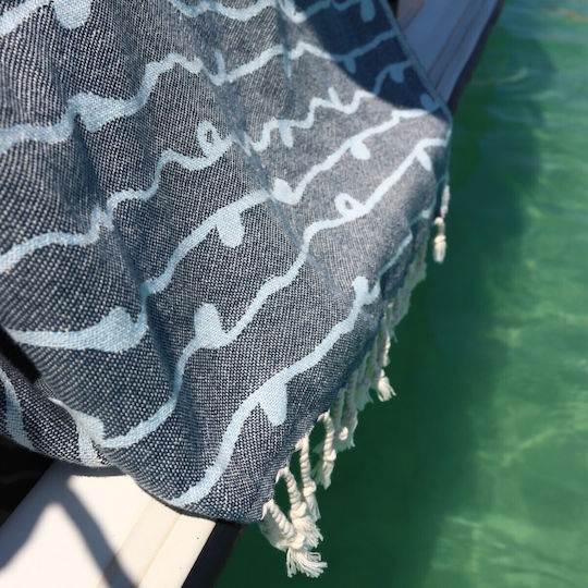 Seamuse Strandtuch Gray 180x100cm.
