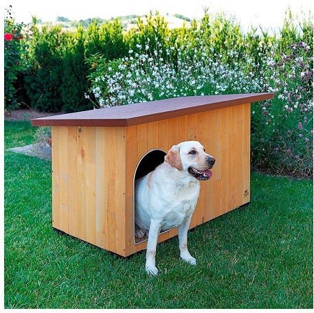 Ferplast Baita Dog House Wooden Outdoor Brown 122x79x78cm