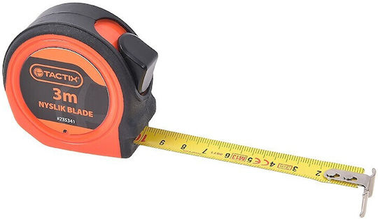 Tactix Μετροταινία με Αυτόματη Επαναφορά 19mm x 5m