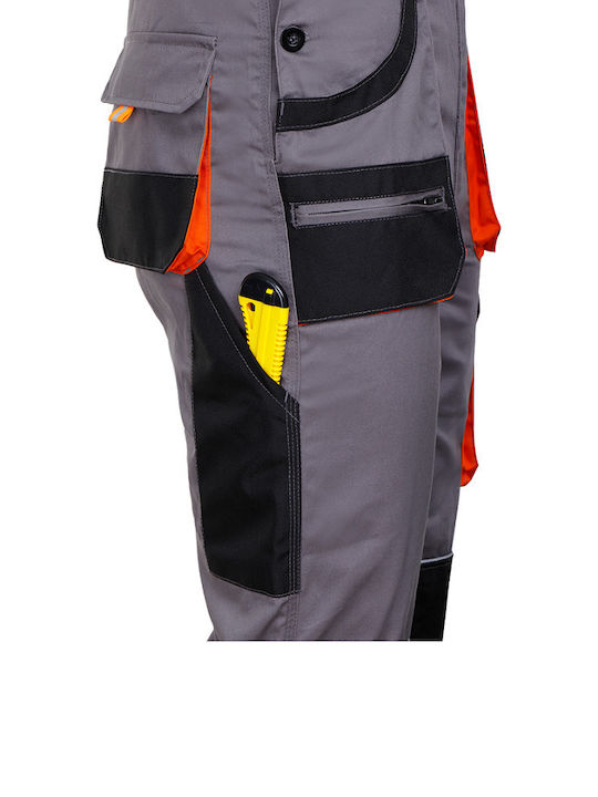 Stenso Work Coveralls Dungarees Gray