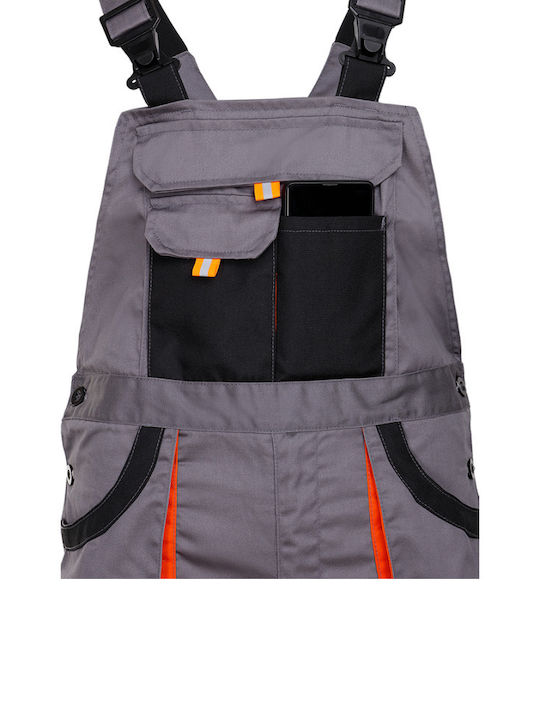 Stenso Work Coveralls Dungarees Gray