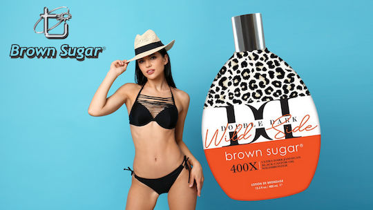 Brown Sugar Double Dark Wild Side Bronzer Self Tanning Lotion Σώματος Dark 400ml