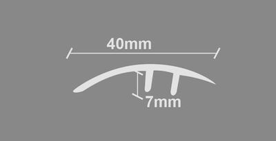 Newplan Profil 40x2750mm 8-10-ΠΡ-40331