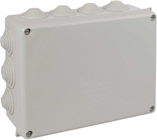 Arli Elektrisches Gehäuse für Außenmontage Verzweigung IP55 in Gray Farbe