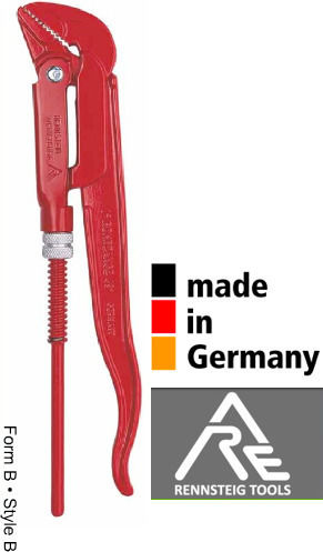 Rennsteig Plumbing Pliers 1/2" 45°