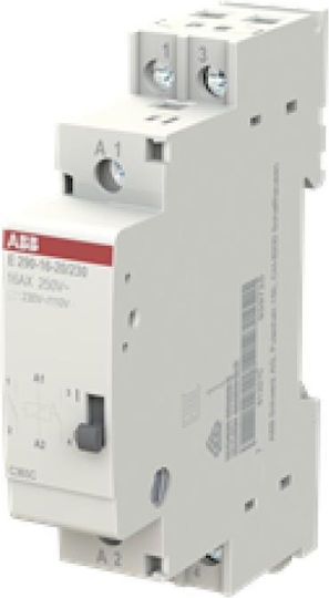 Abb Ρελέ Ράγας Καστάνιας 16A Διπολικό με Τάση 230V 230V/AC