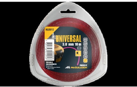 McCulloch Nylon line 3.0mm x 56m circular - NLO009 Brush Cutter Trimmer Line 3mm 56m 577616309