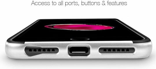 Orzly Airframe Back Cover Μαύρο (iPhone SE 2022/2020)