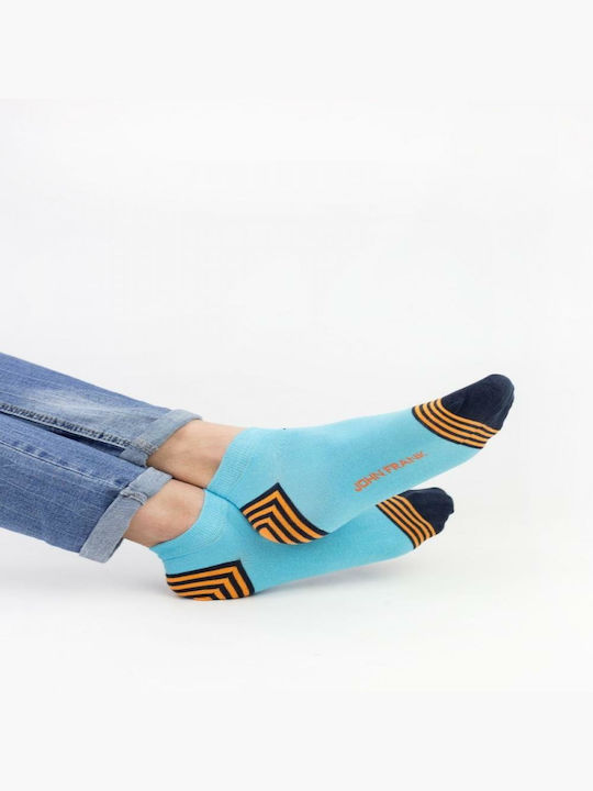 John Frank Herren Socken Blue 1Pack