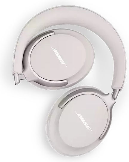 Bose Quietcomfort Ultra Wireless / Wired Over Ear Headphones with 24 Hours Playing Time and Quick Charge White Smoke
