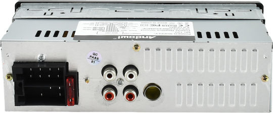 Andowl Qca102 Автомобилно Радио 1 DIN Bluetooth USB