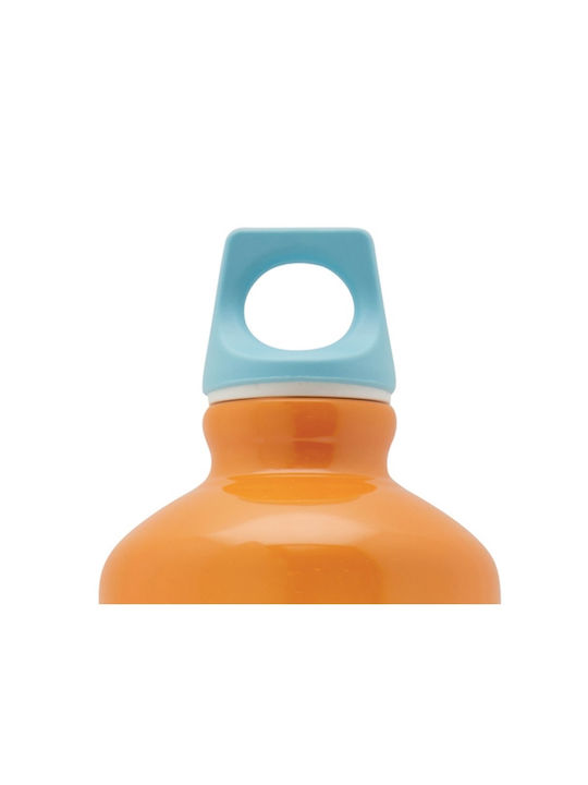 Laken Wasserflasche Aluminium 600ml Orange