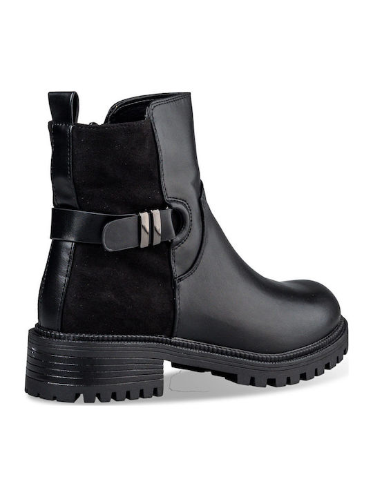 Women's Biker Boots Black