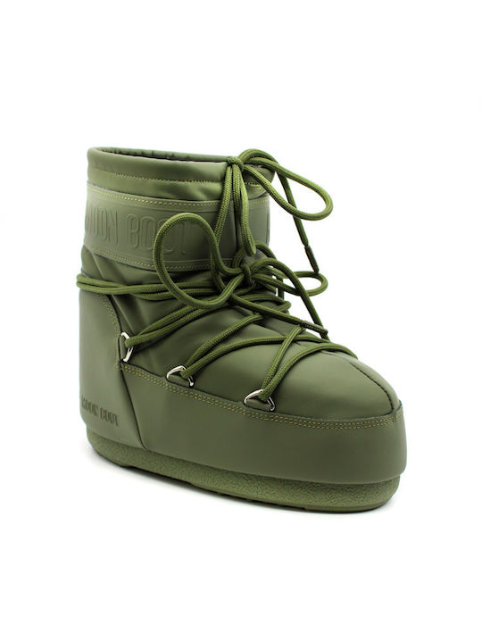 Moon Boot Icon Low Damenstiefel Schnee Khaki