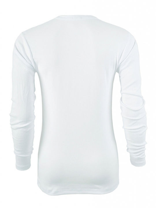 Men's Undershirt Long-sleeved White