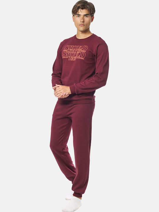 Dreams by Joyce Stay Winter Herrenpyjama Baumwollene