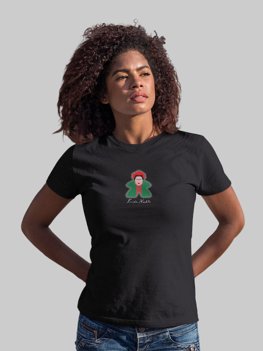 TKT T-shirt Frida Kahlo Green Cotton