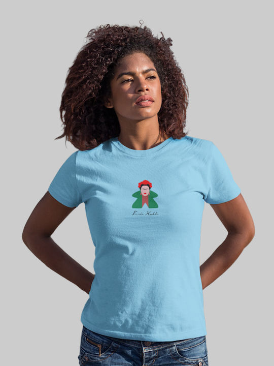 TKT T-shirt Frida Kahlo Purple Cotton