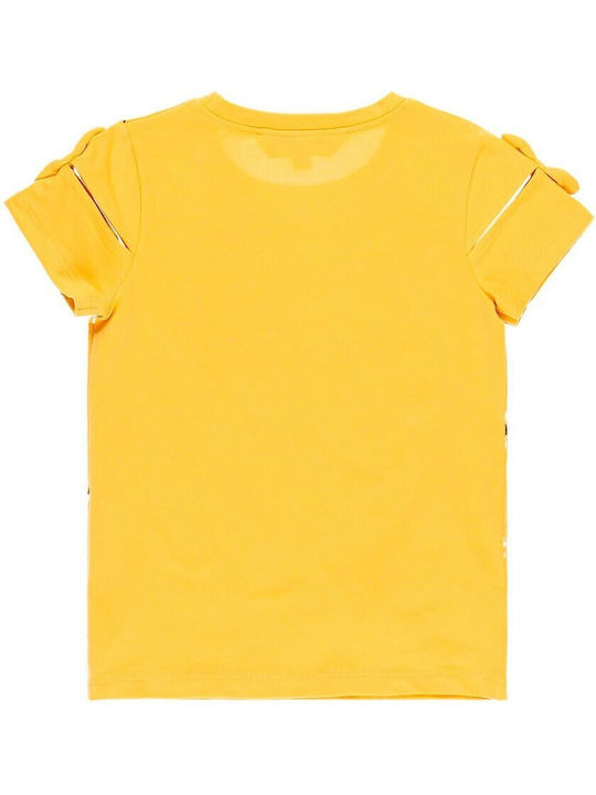 Boboli Kids Blouse Short Sleeve Yellow