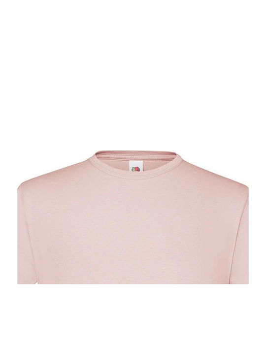 Fruit of the Loom 150 T Men's Short Sleeve Promotional T-Shirt Powder Rose