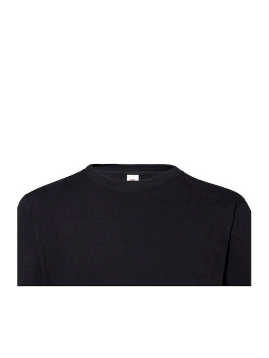 Fruit of the Loom T Men's Long Sleeve Promotional T-Shirt Black