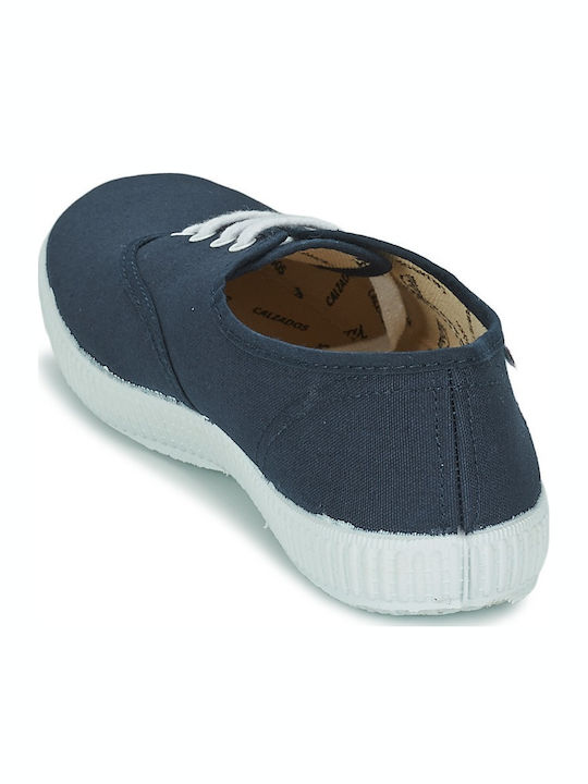 Inglesa Lona Damen Sneakers Blau