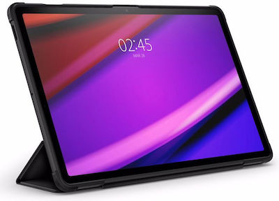 Spigen Флип капак Силикон / Пластмаса Устойчива Черно (Galaxy Tab S9 FE+ - Самсунг Галакси Таб С9 ФЕ+) ACS06856