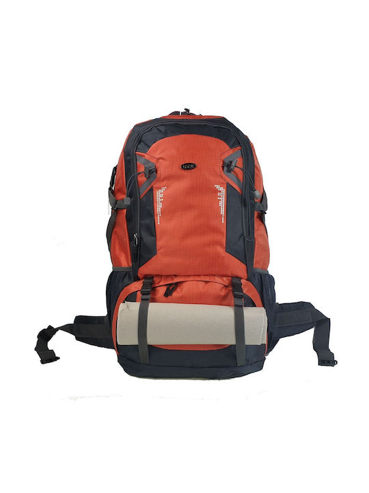 RCM Hs-6501 Ορειβατικό Σακίδιο 60lt Αδιάβροχο Πορτοκαλί Expedition