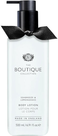 The English Bathing Company Seabreeze & Lemongrass Body Wash Creamy Bubble Bath & Ocean Scent 500ml