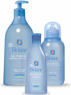 Biolane Pure H20 Cleanser & Moisturiser 400ml Shower Oil for Body & Face 400ml