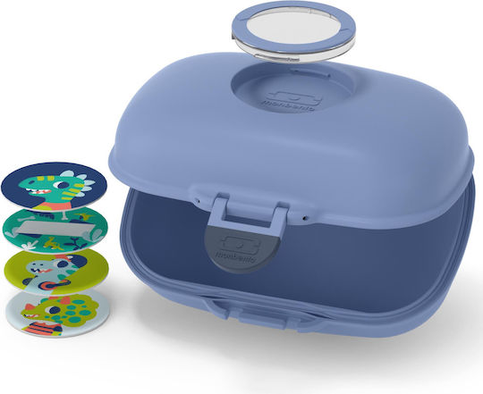 Monbento Plastic Kids' Food Container 0.6lt Blue
