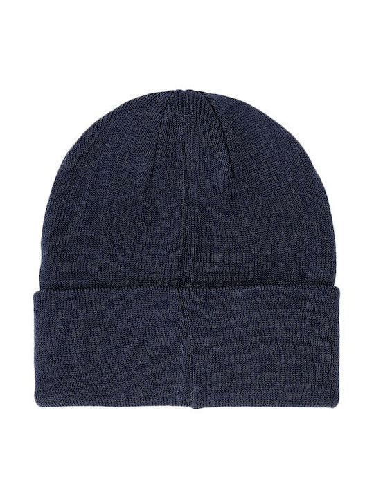 Beanie Unisex Σκούφος Πλεκτός σε Navy Μπλε χρώμα