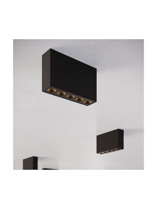 Sollux Monos LED Alb Natural Spot în Culoare Negru