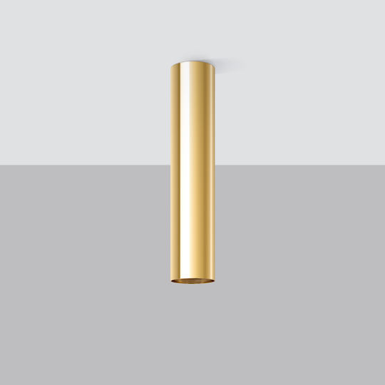 Sollux Single Spot with Socket GU10 in Gold Color