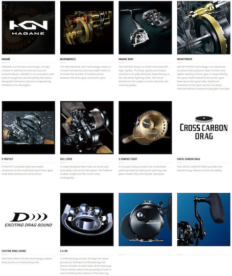 Shimano Ocea Jigger F Custom Left Handed Fishing Reel for Tai Rubber