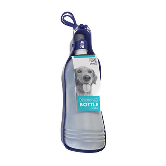 Nobby Plastic Sticlă Apă pentru Câine 750ml în Culoare Albastru