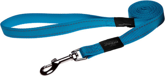 Rogz Λουρί/Οδηγός Σκύλου Ιμάντας Utility Fanbelt Reflective 20mm/1.4m (Μωβ) σε Μωβ χρώμα
