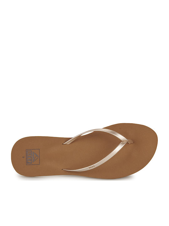 Bliss Women's Flip Flops Gold