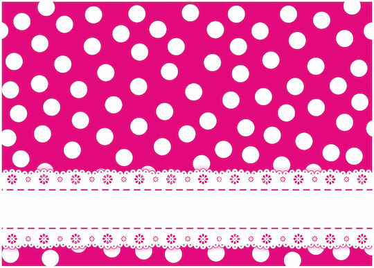 Fabric Placemats Pink 30x42cm 12pcs