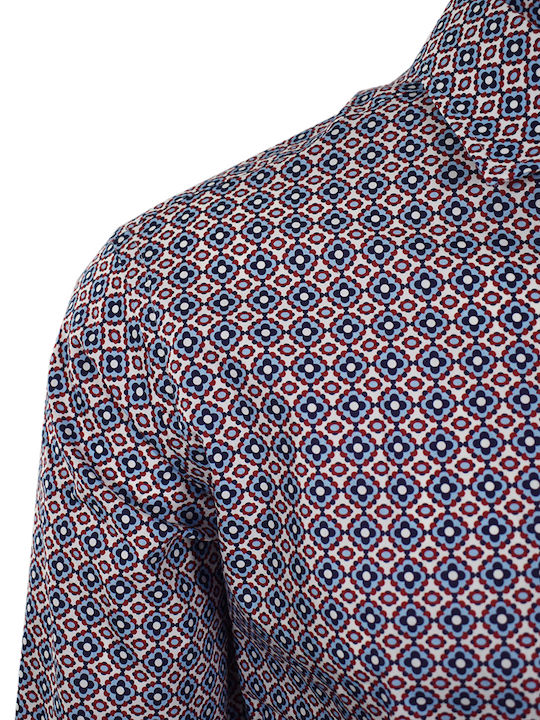 Guardaroba Men's Shirt Long Sleeve Blue.