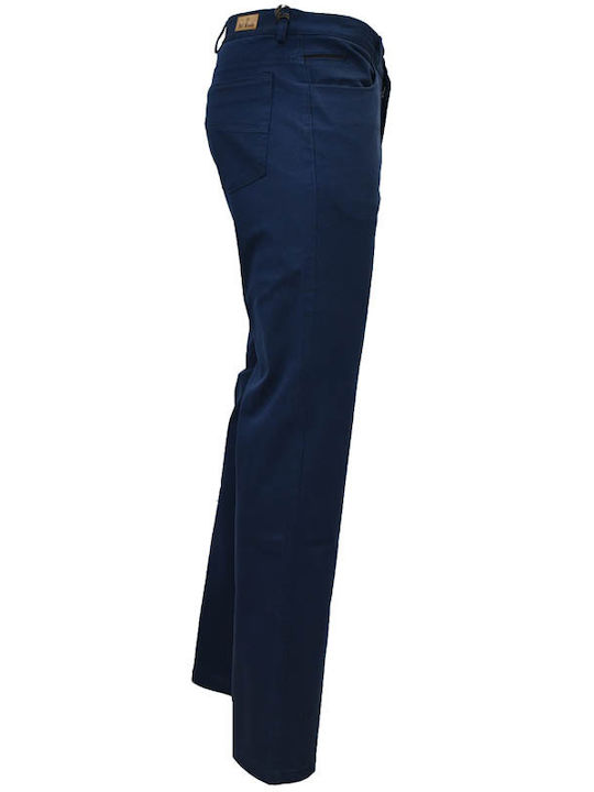 Del Mondo Herrenhose Chino BLUE