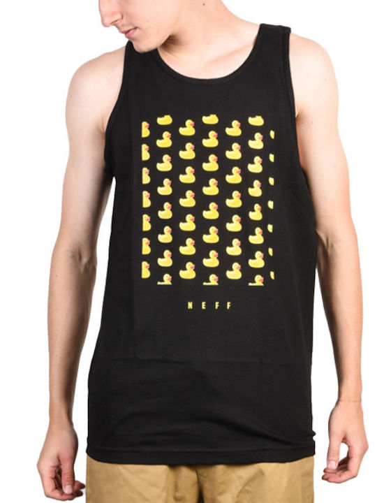 Neff Headwear Men's Sleeveless Blouse Black