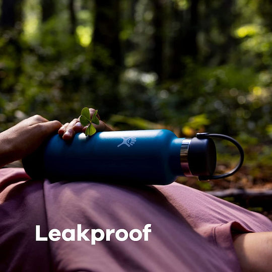 Hydro Flask Standard Mouth Ανταλλακτικό Καπάκι για Θερμός από Ατσάλι Ασημί