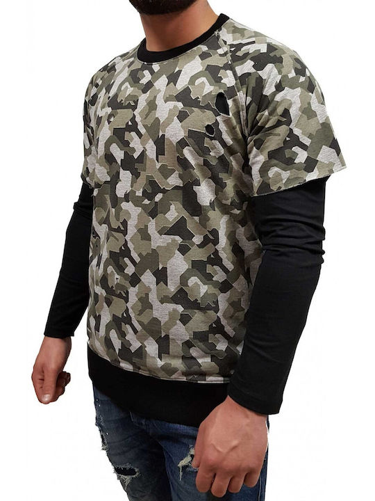 Best Choice Men's Long Sleeve Blouse Khaki