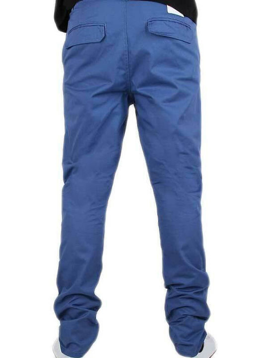Trousers Chino in Slim Fit blue purple