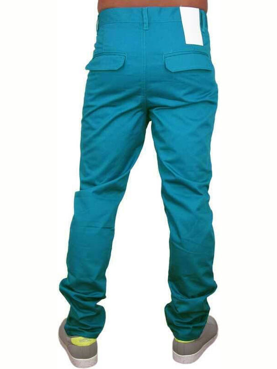 Trousers Chino in Slim Fit bluejay