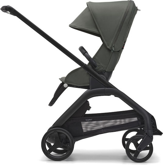 Bugaboo Complete Dragonfly Adjustable Baby Stroller Suitable for Newborn Black-Forest Green 7.9kg